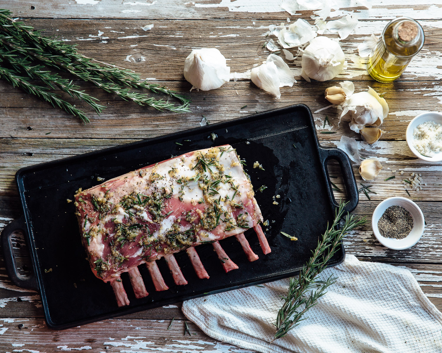 Premier Meat Company fresh all natural lamb rack can be delivered in under 48 hours.