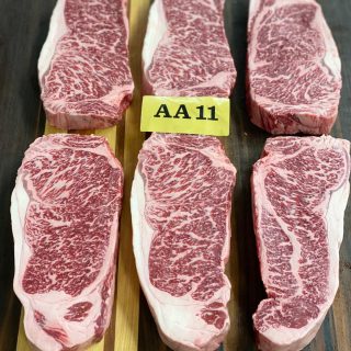 Wagyu NY Strip Score 11