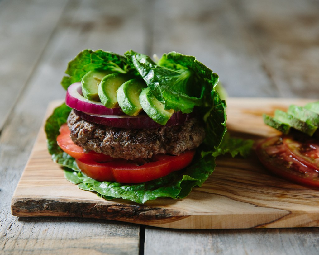 Premier Meat Company paleolithic grass fed beef chuck burger mushroom recipe sustainable meat