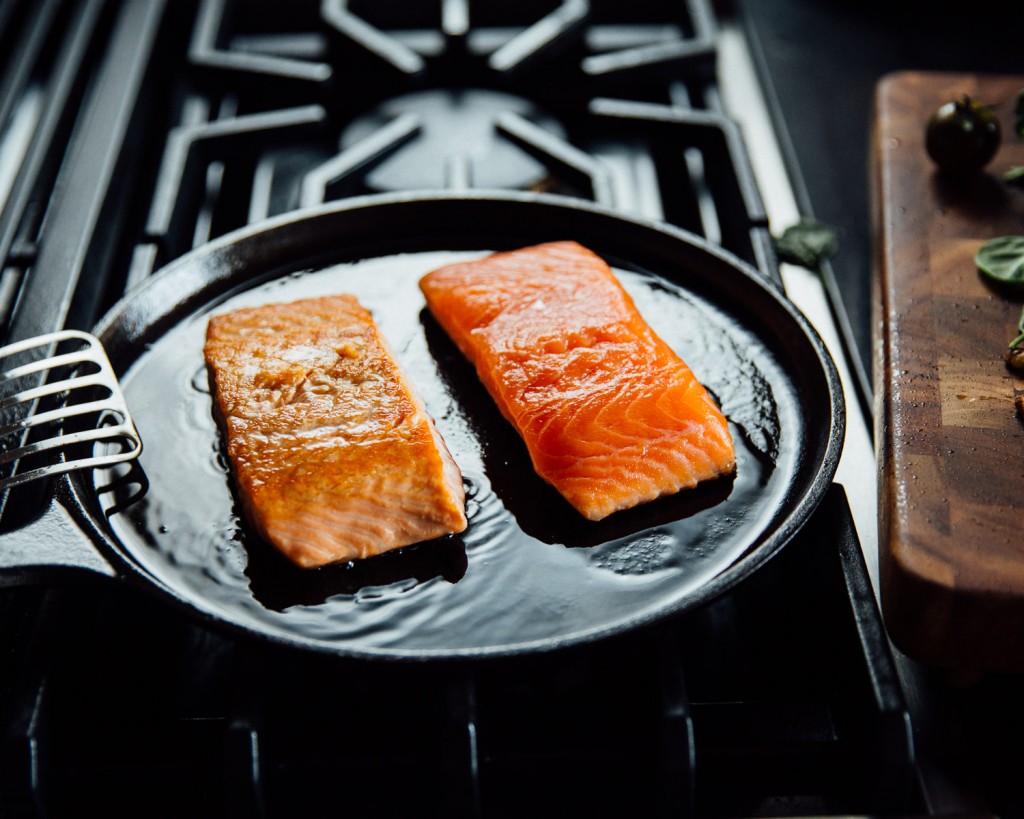 Premier Meat Company Salmon Filet Raw Sustainable Fresh NEver Frozen Delivery