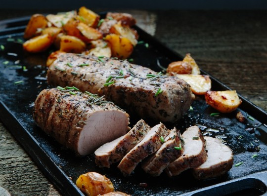 Premier Meat Company all natural pork tenderloin. No Hormones, No antibiotics.